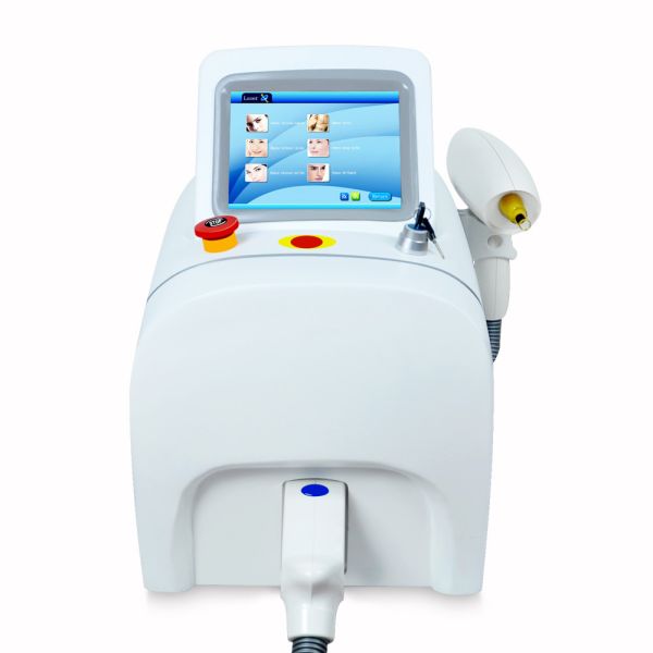 3 Wavelength Eyebrow Tattoo Removal Q Switched Nd Yag Laser Instrument
