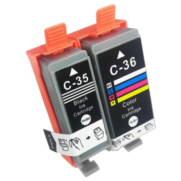 Printer Cartridge Pgi-35 Cli36 Canon Tr150 Ip100b IP1 10 Mini260 Consumables