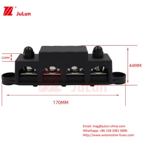 Rv Yacht Bus Max Voltage 48VDC Низковольтный предохранитель предохранителя 62.5A Номинальный ток Терминальный ток 20A