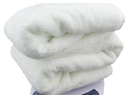 600 gram super thick Hotel Spa Good Quality One Color White Cotton Customized Bath Towel