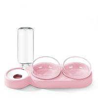 Armazenamento dobro da anti reviravolta Cat Water Bowl Automatic Water para proteger a espinha cervical