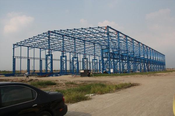 Construção da construção de aço da oficina do período maior de padrão de ISO