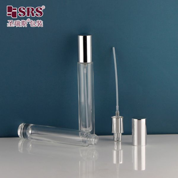 Round Luxury Empty Cosmetic Perfume Fragrance Travel Spray Bottle 10ml