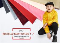 O GV 380T 100% do revestimento do inverno reciclou a tela de nylon de Downproof