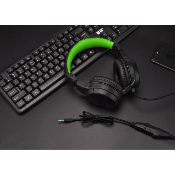 3,5 стерео шлемофона игры штепсельной вилки PS4 PS5 окружает - длину кабеля звука 1.2M