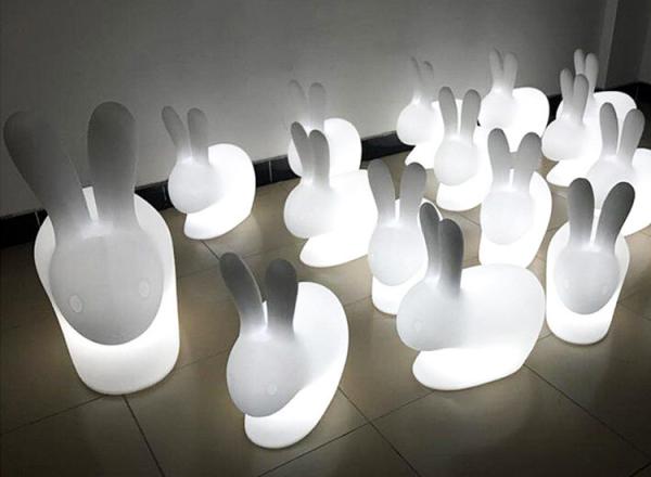 LED colorful light Yutu Mid-Autumn Festival moon rabbit modeling lighhting landscape lamps