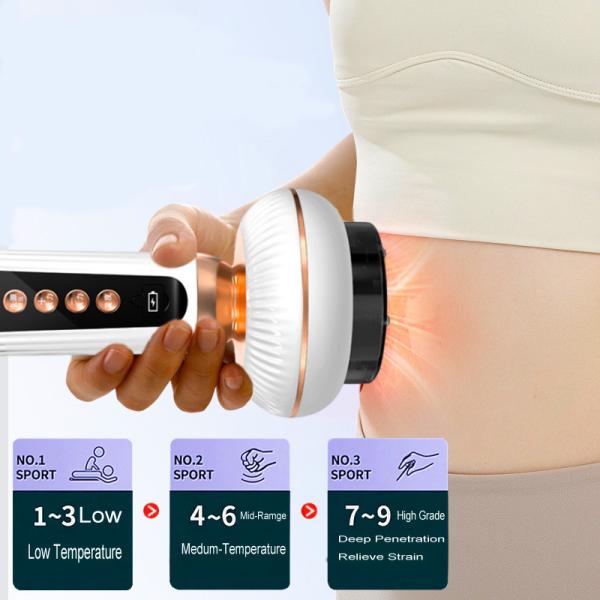 Masseur électrique à succion portable pour le dos et le corps, soulagement ciblé de la douleur, appareil de massage par ventouses