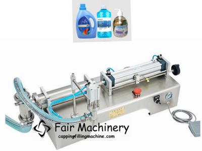 máquina de enchimento do detergente para a roupa de 0.6mpa 35KG, máquina de engarrafamento do óleo de coco 2000ml