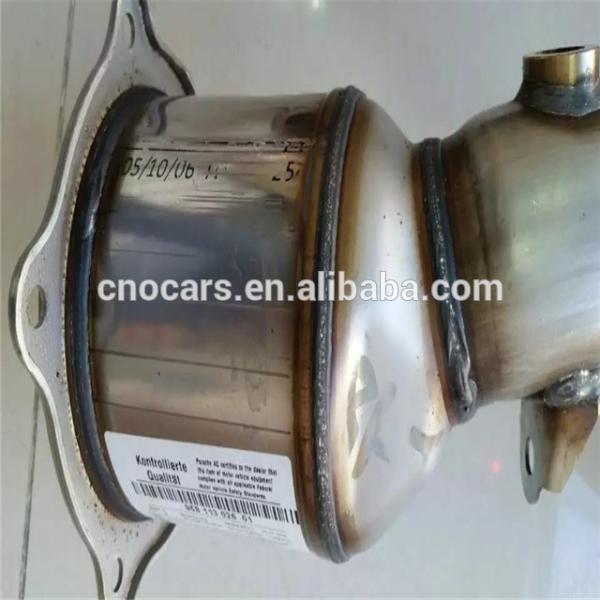 958113021AX 95811302101 Front Catalytic Converter Recycling For Porsche Cayenne Without Turbo Charge