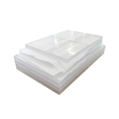 PMMA Acrylic Opaque Perspex Sheet Custom Cut Frosted Plexiglass For Laser Cutting