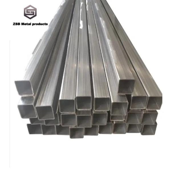 Sus202 Round Stainless Steel Pipe 316l Stainless Steel Square Tube