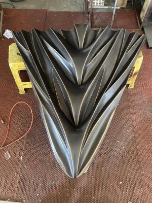 120CM Copper Art Sculpture Surface Relief Brass Forging Bronzer