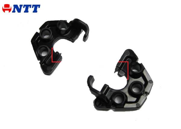 1 Cavity LED Holder Plastic Injection Mold Parts POM Material Black Color