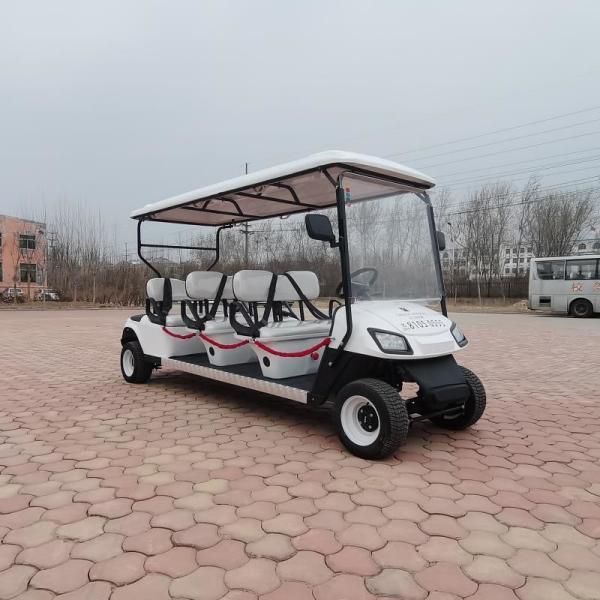 Qingdao export electric golf cart 6 seats 4 wheel golf car  good quality hot sale to US