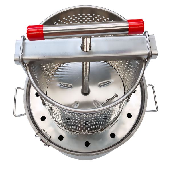 Stainless Steel Honey And Wax Presser With Honey Tank For Beekeeping Machine New Condition Honey Processing Machine