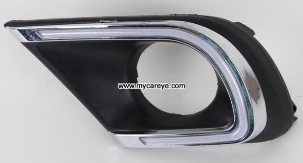 TOYOTA Innova DRL LED Daytime driving Lights guide Car daylight upgrade