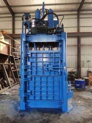 Waste paper Cardboard Cloth Vertical Baler Machine Top Quality Vertical PET Bottle And Cans Baler Plastic Compactor Mach