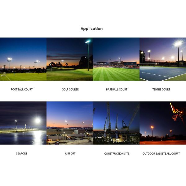 Свет потока СИД наградной слепимости свободный для теннисного корта 900W IK08 CRI90