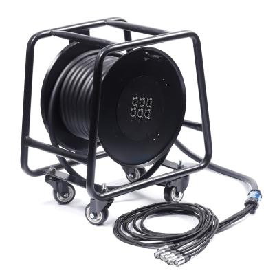 Round Wire Material 8 24 16 32 Channels Xlr Dmx Sound System Stage Box RSS16X8-30/M16-10