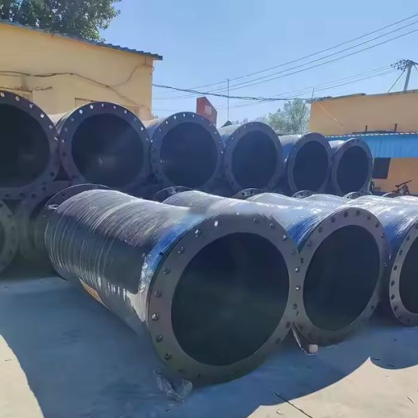 NBR Material Dredge Discharge Hose Pipe Leak Proof Design Customized Length