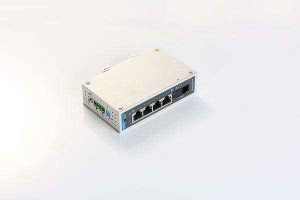 HiOSO 1310nm Industrial Ethernet Switch Din Rail Mount 5 Ports