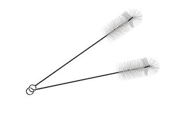 Stainless Steel Reusable Tube Cleaning Brush Blue / Black / Red Color