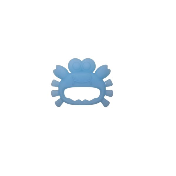 Skin Friendly Silicone Teething Toys Adorable Crab Elephant Design for Babies' Comfort