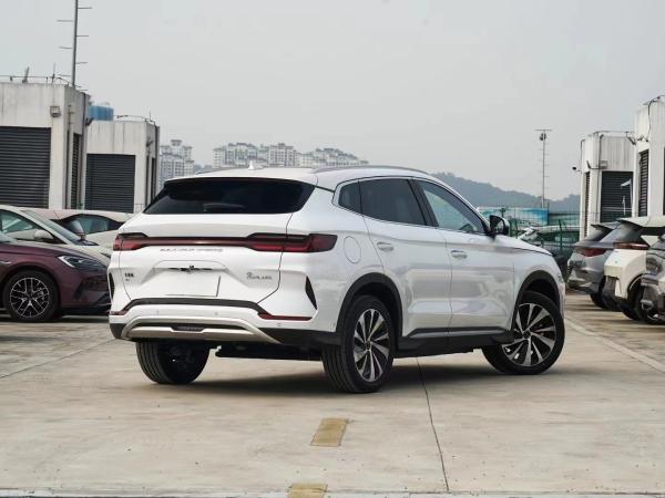 2024 Modelo Byd Song Plus EV 605km Top Version Auto SUV Branco Carro Elétrico Smart Usado