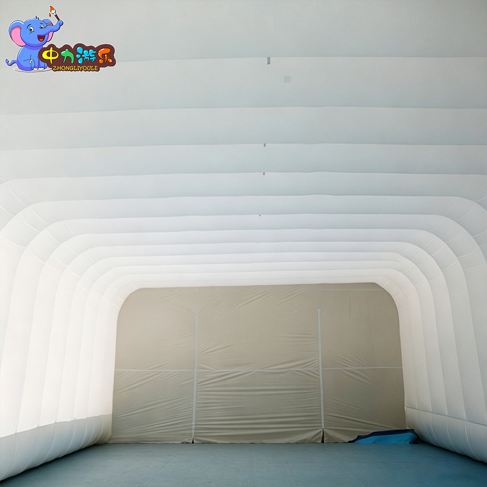 Custom Size Portable Four-Season Inflatable Shelter with Air Rib Structure for Vehicle Storage