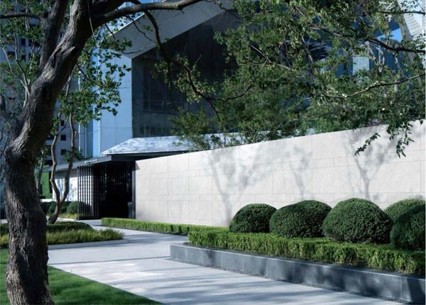 White Matte Clay Curtain Wall Tiles 600x1200mm