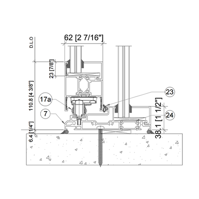 XLB-140 Hurricane Rated Sliding Door | High Performance Sliding Door & Window System