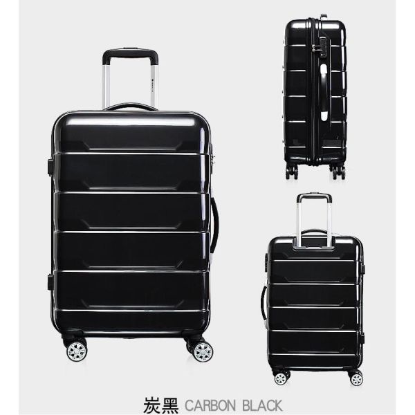 2017 New Design abs pc travel luggage new fashion ABS/PC luggage set