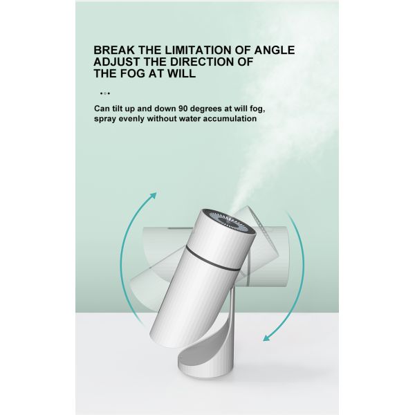 Homefish OEM USB Luftbefeuchter портативный мини-увлажнитель персональный рабочий стол Luftbefeuchter Leise Luftbefeuchter mit 2 Modi