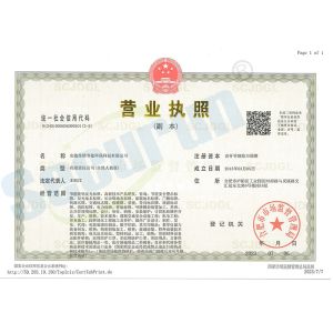 Anhui Angran Green Technology Co., Ltd. Certifications