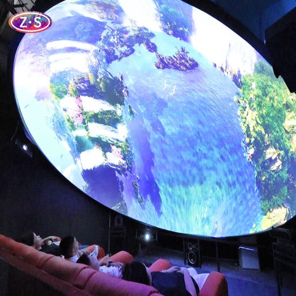 Digital Immersion Interactive Dome Projection Technology for Branding