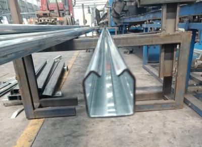 Rustproof ASTM A36 Cold Pressed Steel Channel L Type Slotted Grey Bright
