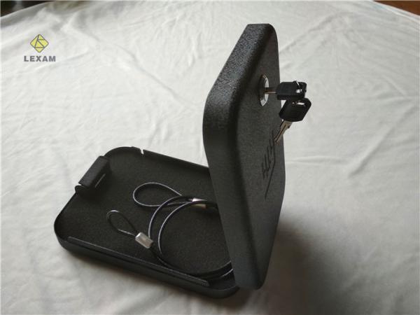 Cold Rolled Sheet Steel Portable Gun Case GV20 4mm Door Thickness 4 AA Battery