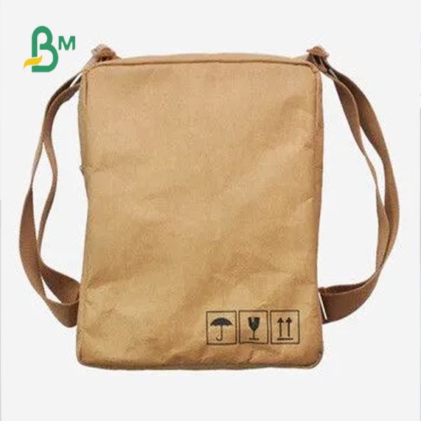 High seam strength Washable Kraft Paper for Making Computer Bags Высокая прочность шва, стираемая крафт-бумага для производства компьютерных пакетов