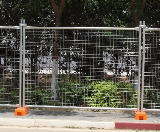6ft Height Temporary Barrier Fence Public Safety Mild Steel Wire Tube Welded