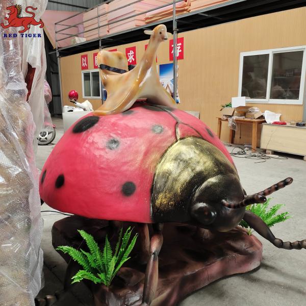 Dinosaur Theme Park Rides , Realistic Dinosaur Animatronic With Movement / Sound