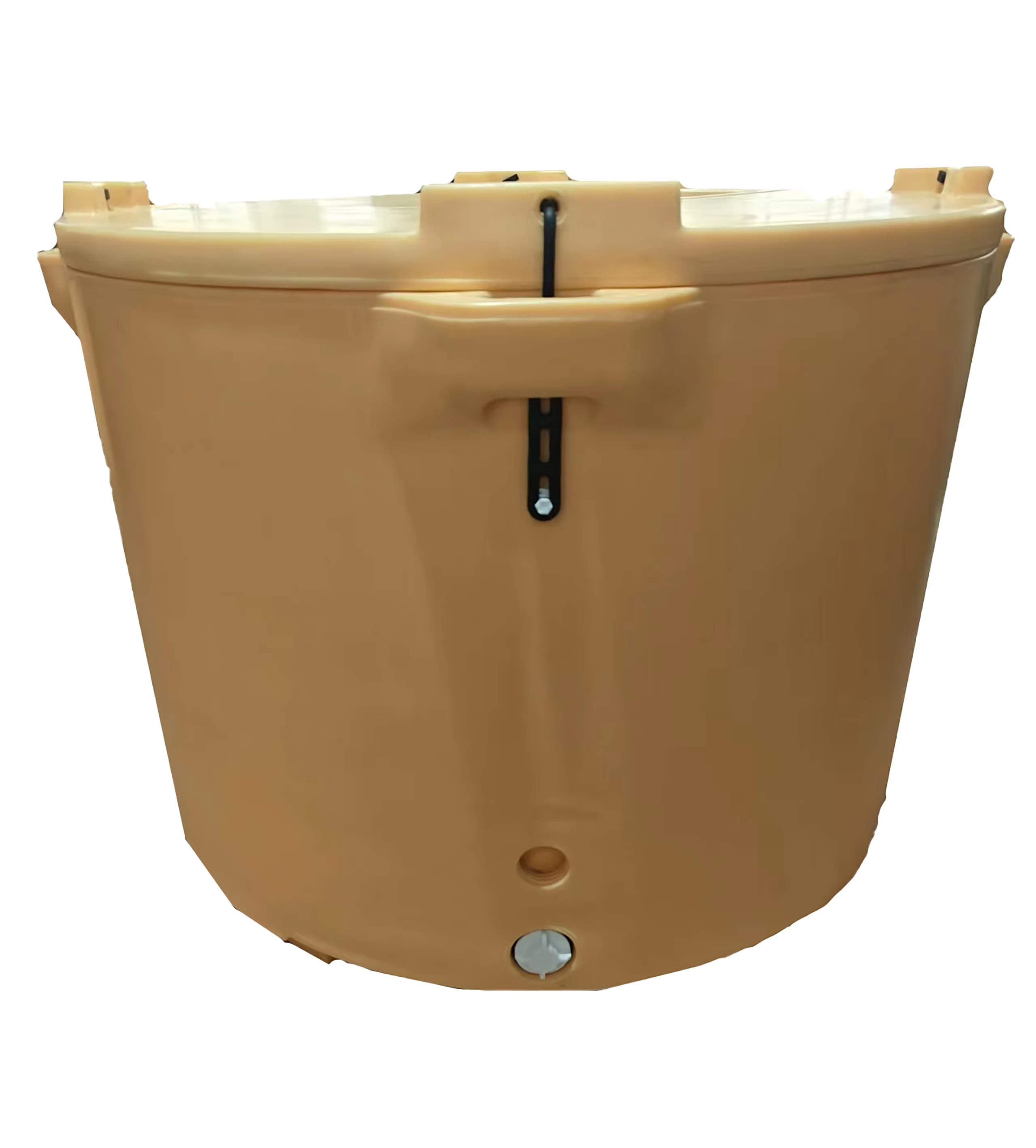 Heavy Duty 660L Rotomolded Cooler Box with 50mm PU Foam and Folk Lift Bottom for Fish Transportation