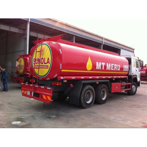 Euro 3 DongFeng 6X4 230HP 20m3 Fuel Tank Trucks DFL1250A8 with Commins Engine
