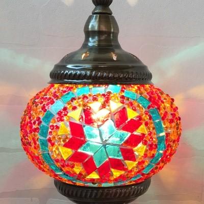Mediterranean style Art Deco handmade Turkish Mosaic Pendant Lamp(WH-DC-18)