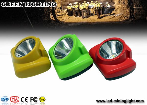 Pc Led Miners Cap Lamp , 13000lux Logo Customized Mining Lamps For Hard Hats