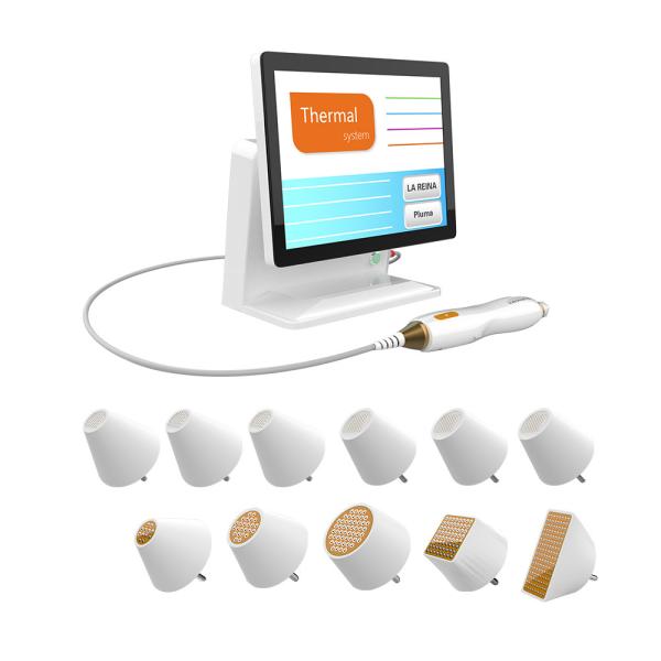 LF-519 High treatment effect microneedle skin tightening machine radio frequency facial equipment