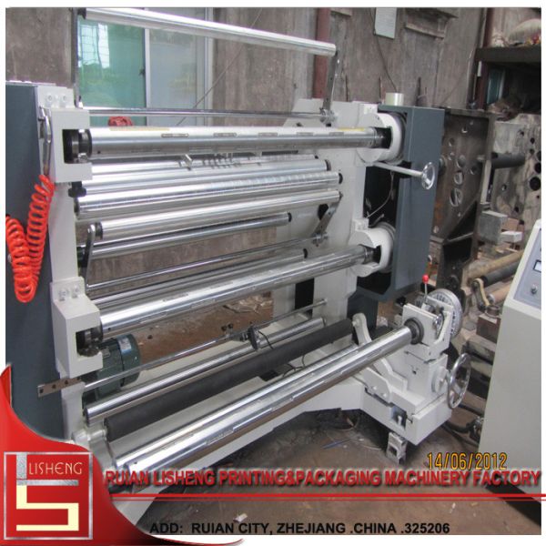 Digital Big Roll Paper /  Film Slitting Machine , Computerized