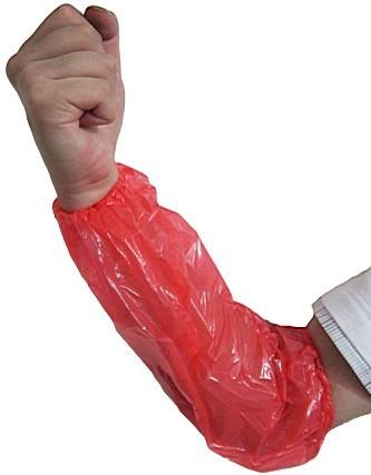White PE Disposable Oversleeve 18 Inch Sleeve Protectors For Arms