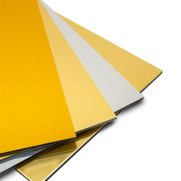 1.5 mm-8 mm espessura painel de alumínio de polivinilideno fluoreto com alta resistência ao descascamento