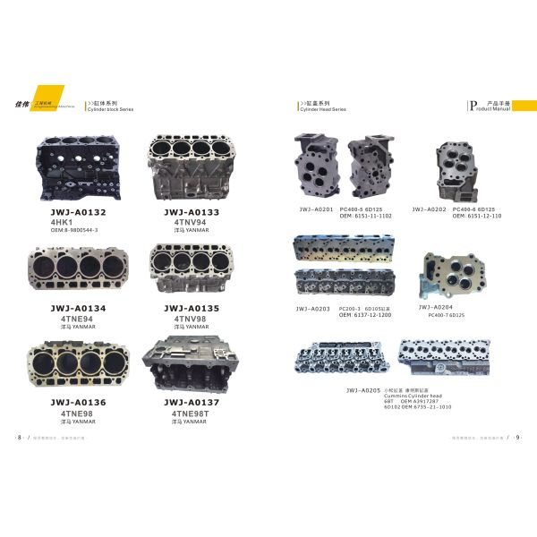 3066 S6K Excavator Engine Parts Diesel Cylinder Head 178-6536