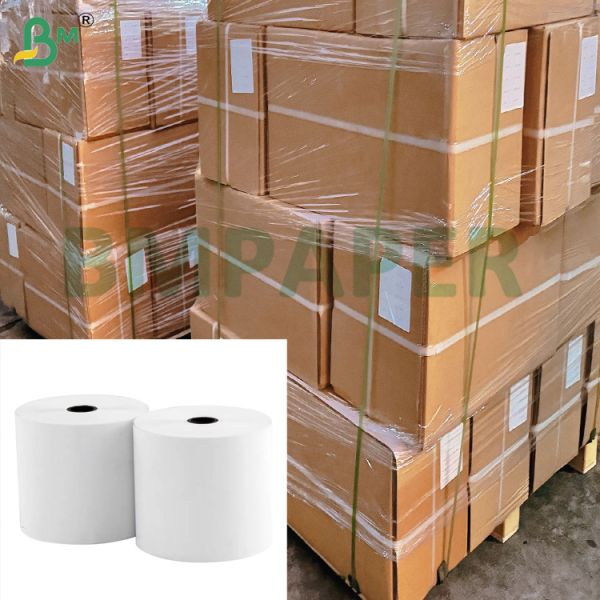 55g Trademark Thermal Fax Paper 60um White Cash Register Paper Receipt Paper In Roll 55g Trademark Thermal Fax Paper 60um White Cash Register Paper Receipt Paper In Roll